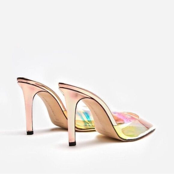 Good American PVC RAINBOW CINDER-F*CKING RELLA HIGH HEEL - Picture 10 of 10